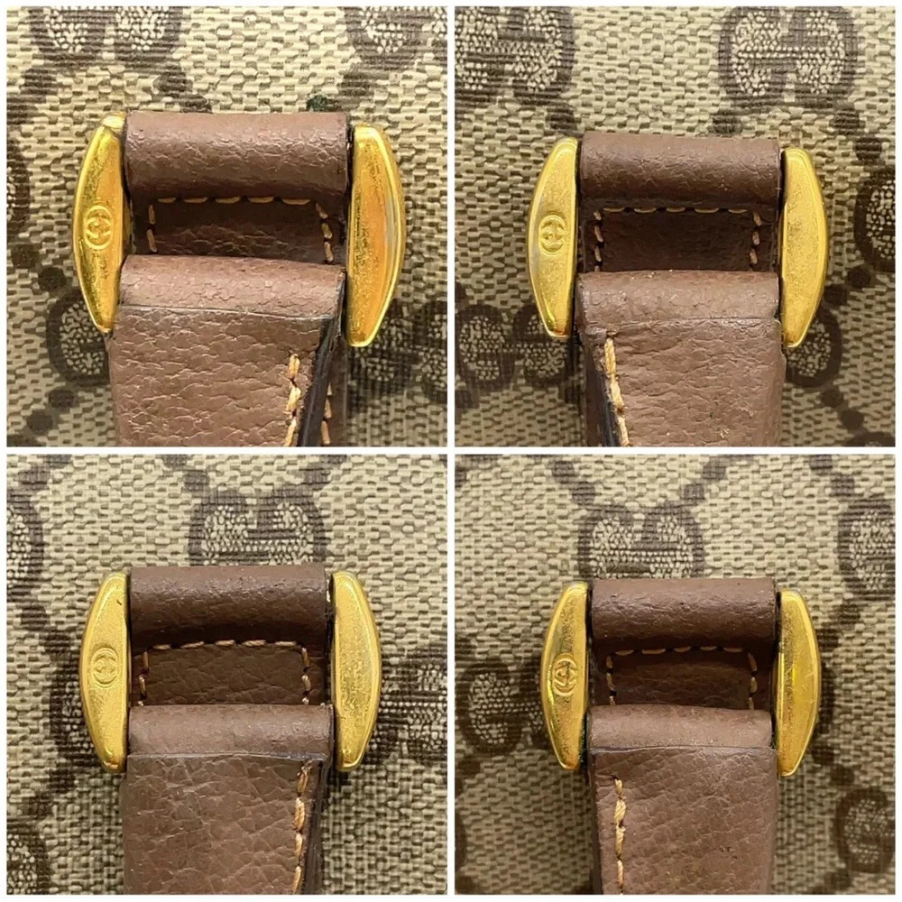 Authentic GUCCI GG Supreme Boston Bag - Picture 10 of 13